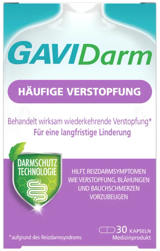 GAVIDarm Häufige Verstopfung 30 Kapseln