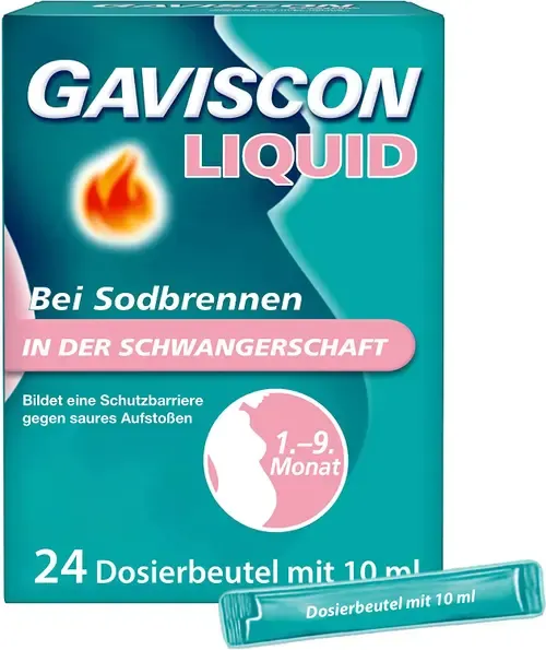 Gaviscon Liquid Sachets 24 x 10 ml Sachets