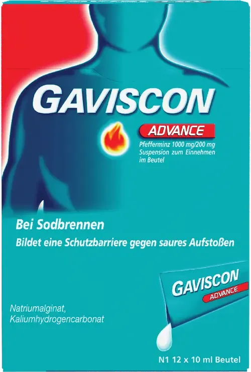 Advance Pfefferminz Suspension Sachets