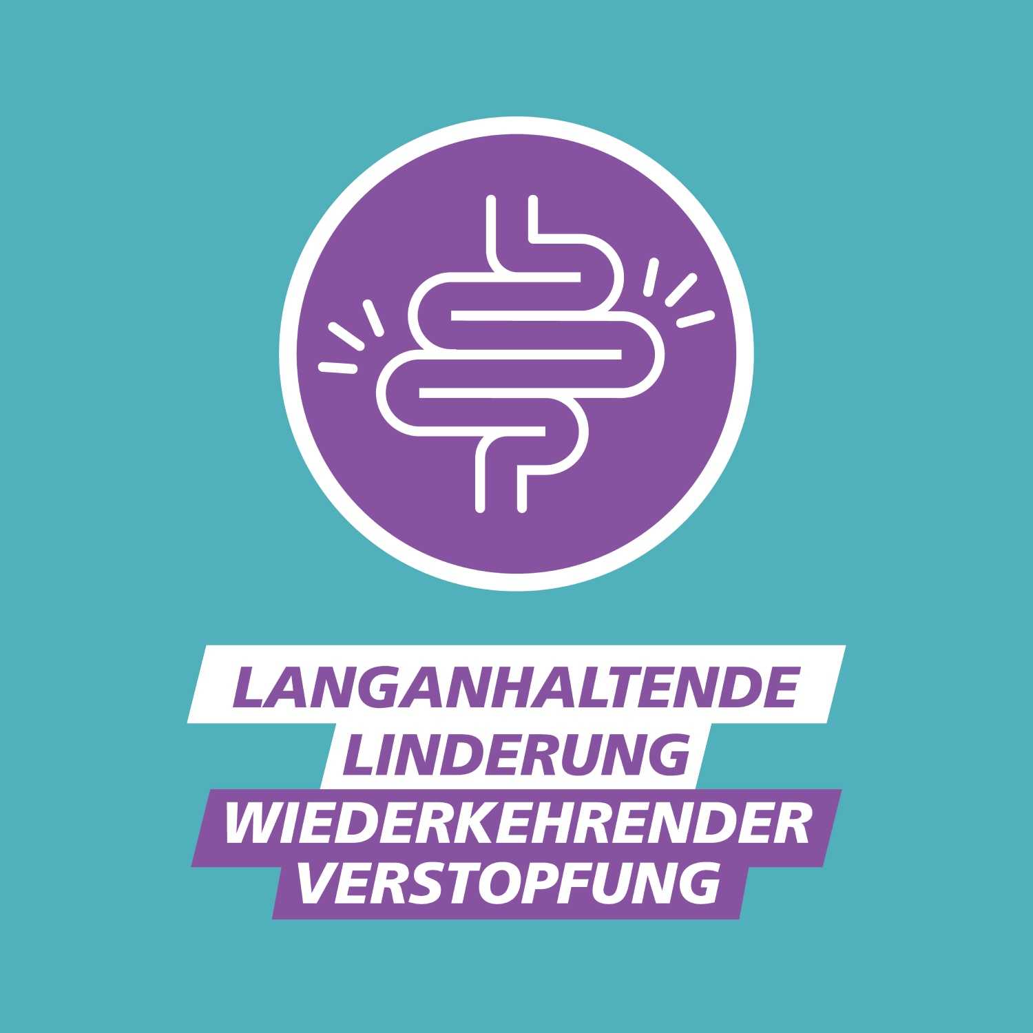 Langanhaltende Linderung wiederkehrender Verstopfung