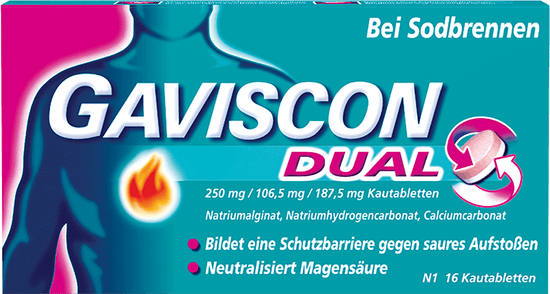 Gaviscon Dual Kautabletten